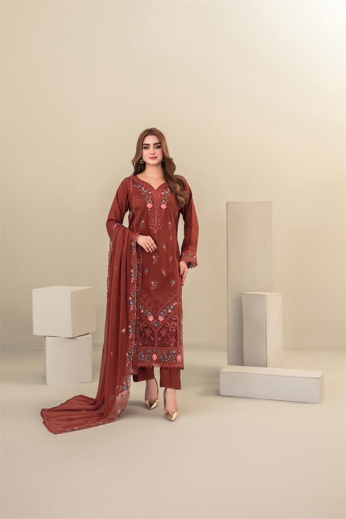 Tawakkal - Sehej - Embroidered Staple - D-5664