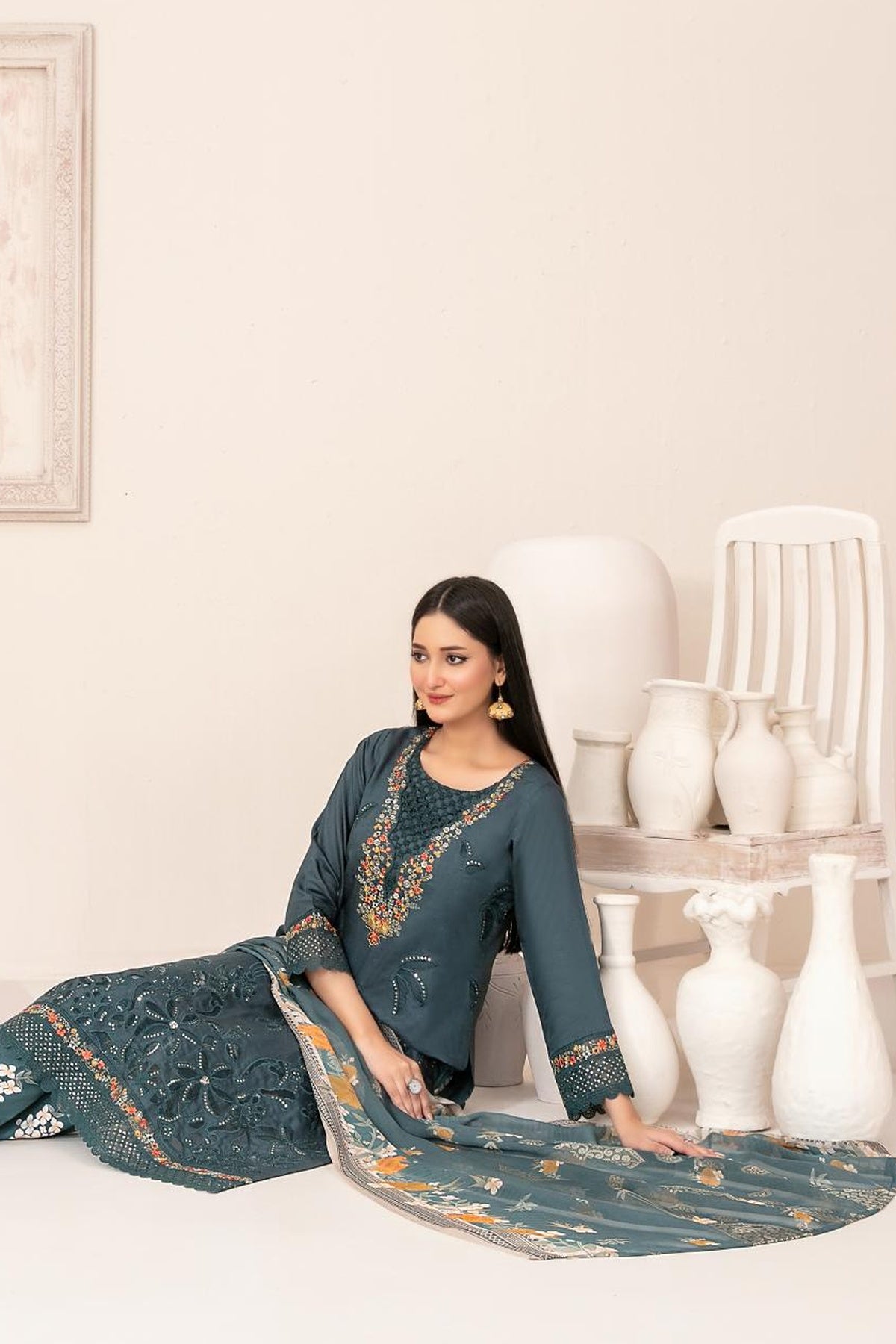 Tawakkal - Zartasha - Embroidered Viscose - D-5826