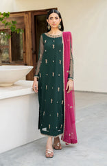 Zarif - Arzu - Embroidered Net - RAYA