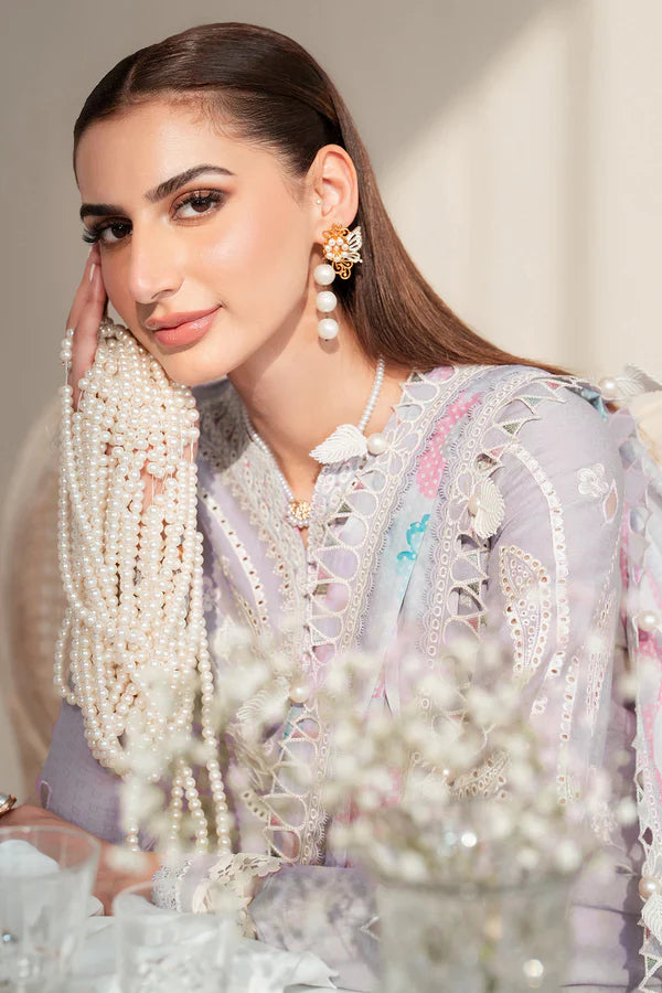 EMBROIDERED DOBBY LAWN IL25-D06