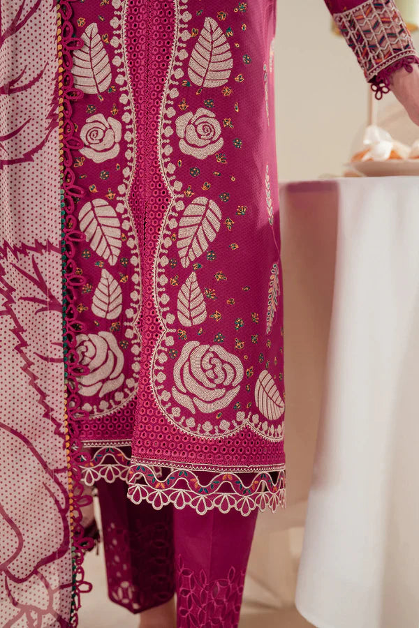 EMBROIDERED DOBBY LAWN IL25-D05