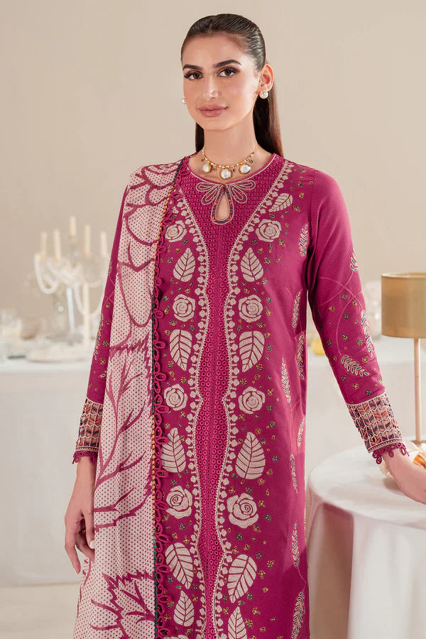 EMBROIDERED DOBBY LAWN IL25-D05