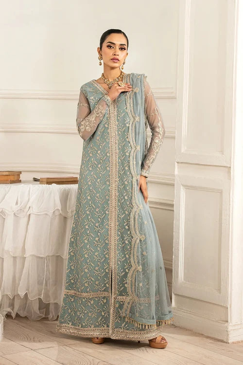 Zarif - Embroidered Net - Lydia