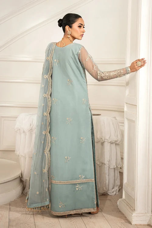 Zarif - Embroidered Net - Lydia