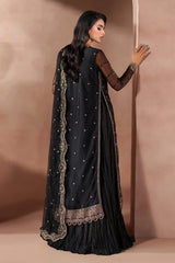 Zarif - Mahrosh - Embroidered Net - Ishaal