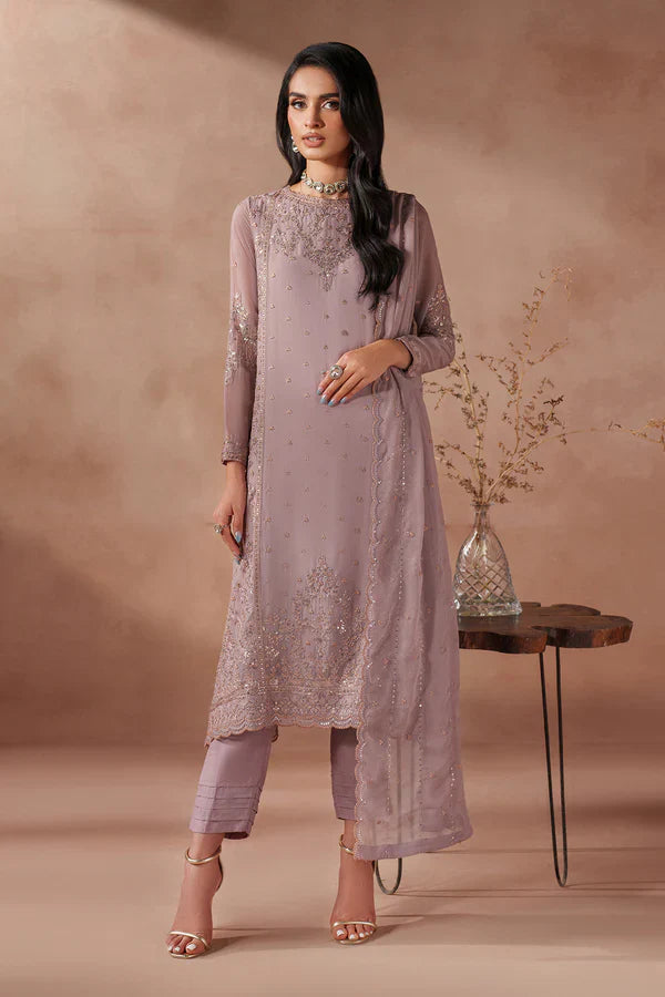 Zarif - Mahrosh - Embroidered Chiffon - SAHEER