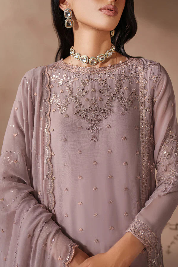 Zarif - Mahrosh - Embroidered Chiffon - SAHEER