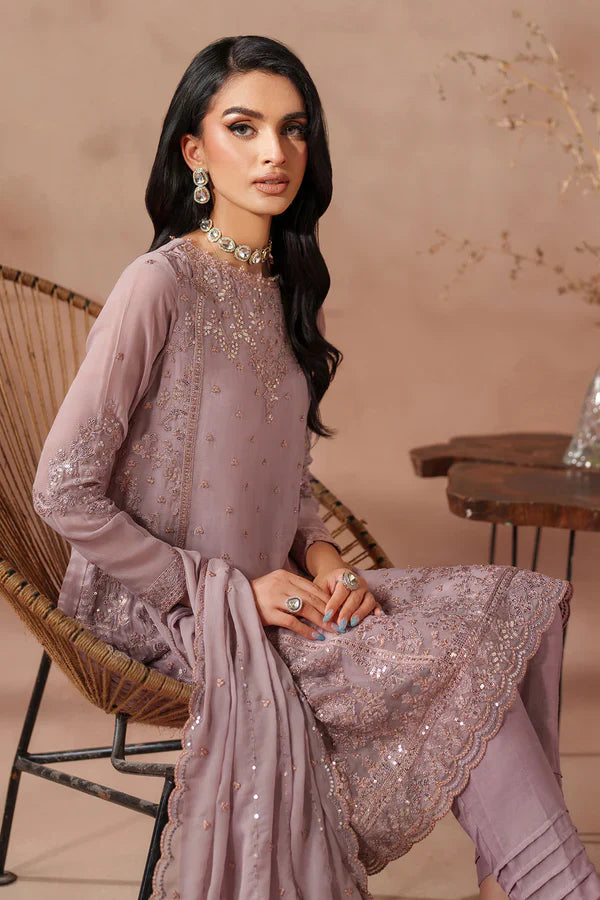 Zarif - Mahrosh - Embroidered Chiffon - SAHEER