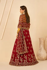 Zarif - Riwayat - Embroidered Net - Astra