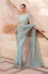 Zarif - Sahiba - Embroidered Net - Ineesa