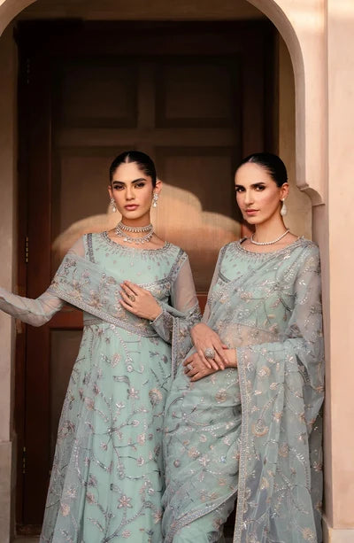 Zarif - Sahiba - Embroidered Net - Ineesa