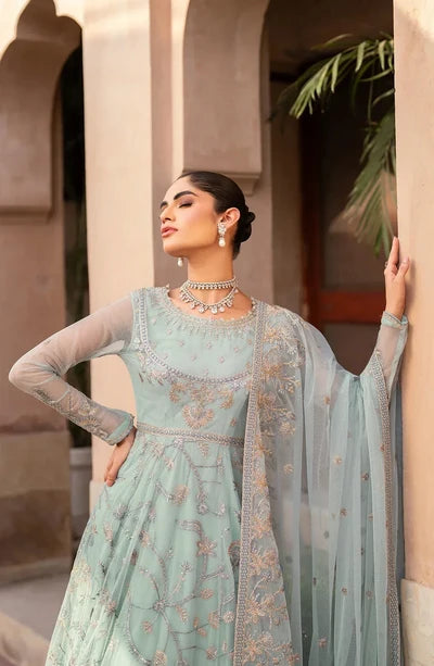 Zarif - Sahiba - Embroidered Net - Ineesa