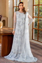 Zarif - Iris - Embroidered Net - Stella