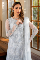 Zarif - Iris - Embroidered Net - Stella