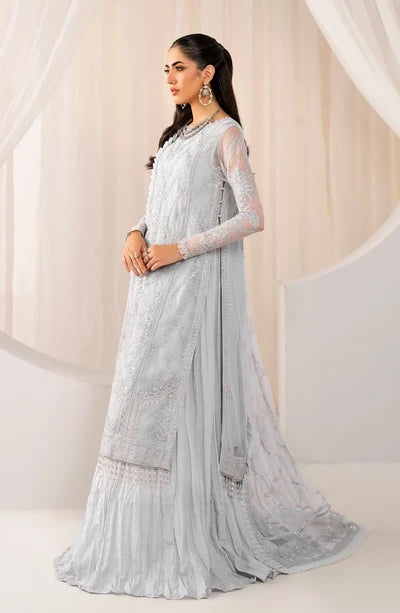 Zarif - Maheer - Embroidered Net - Daria