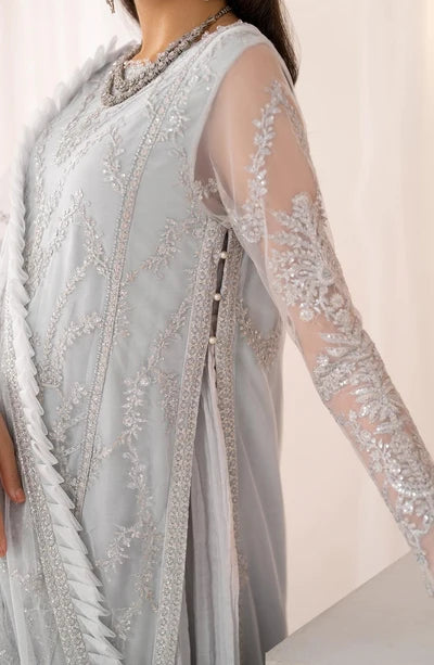 Zarif - Maheer - Embroidered Net - Daria