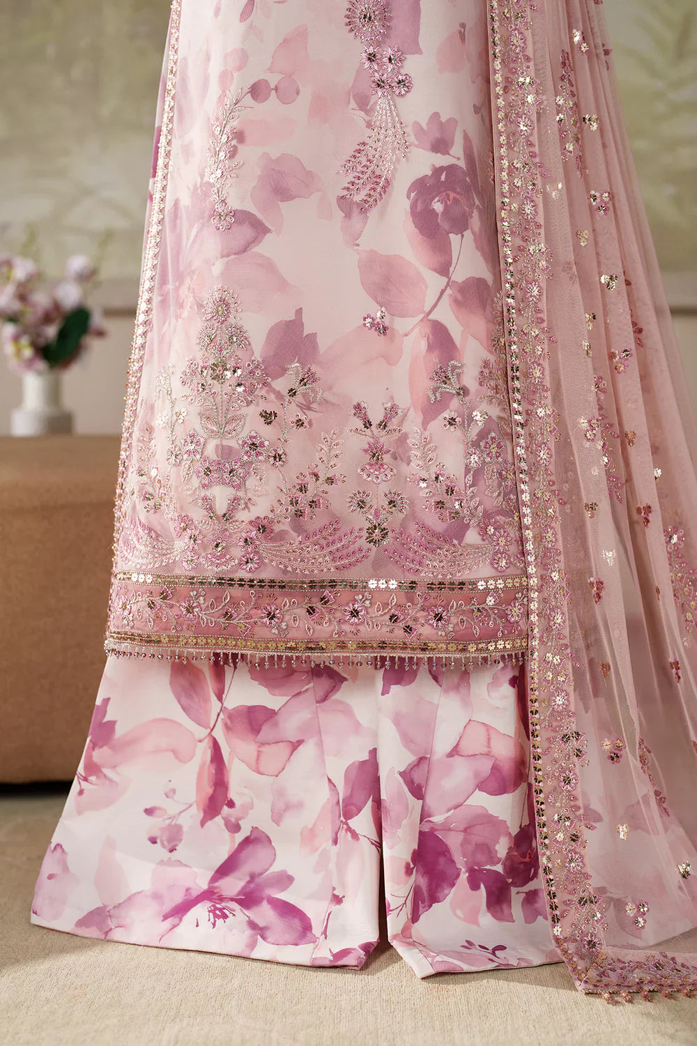 Zarif - Zaneera - Embroidered Net - ZRF-ZPE-06 RAHMA