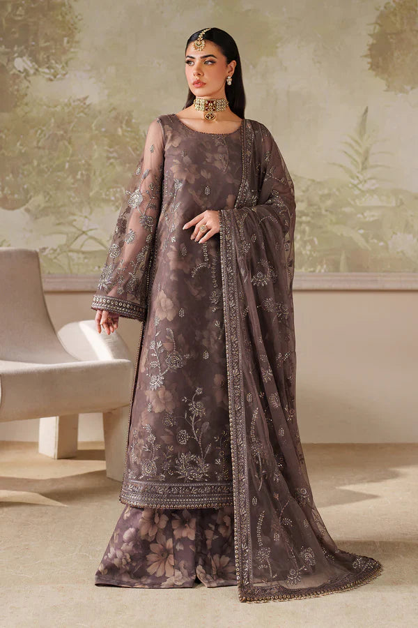 Zarif - Zaneera - Embroidered Net - ZRF-ZPE-08 MAHVEER
