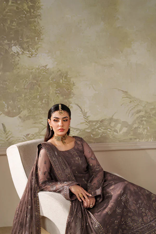 Zarif - Zaneera - Embroidered Net - ZRF-ZPE-08 MAHVEER