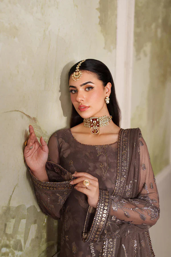 Zarif - Zaneera - Embroidered Net - ZRF-ZPE-08 MAHVEER