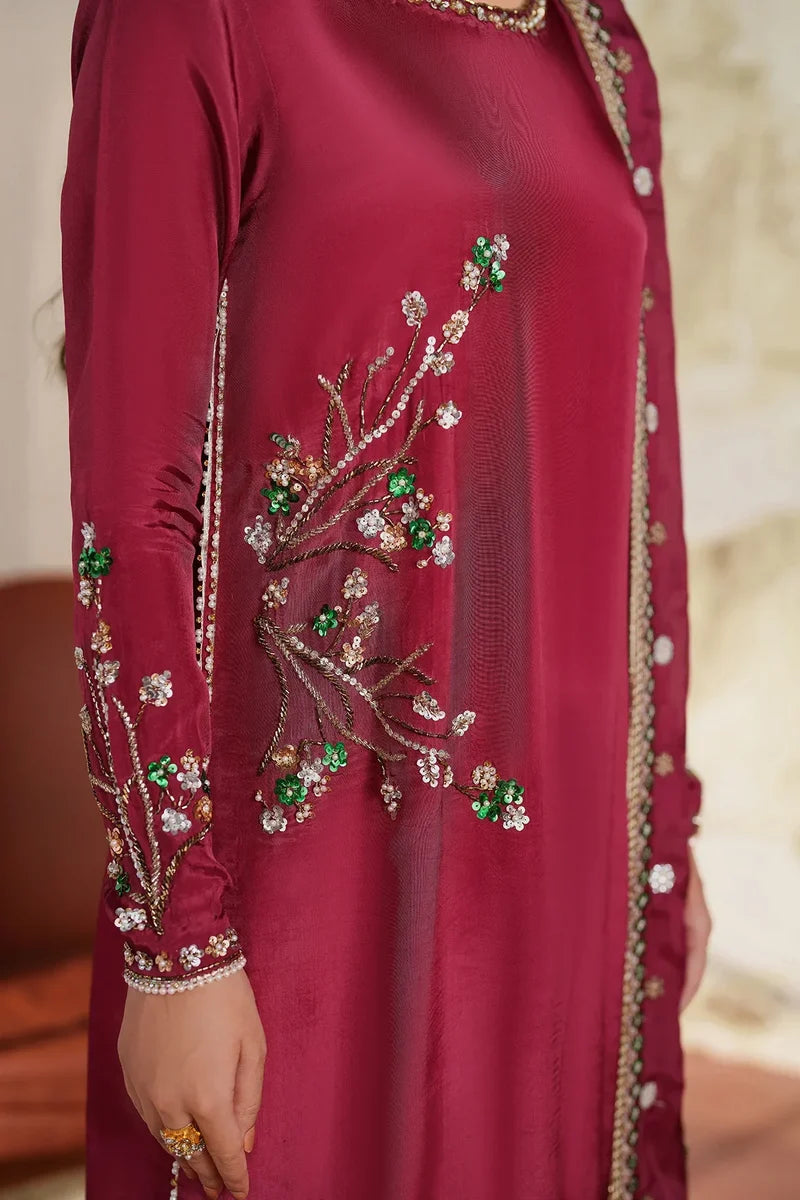 Zarif - Hand Embellished Silk - Shamma