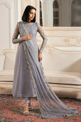 Zarif - Nafees - Embroidered Net - Merve