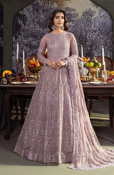 Zarif - Heritage - Embroidered Net - Meraki
