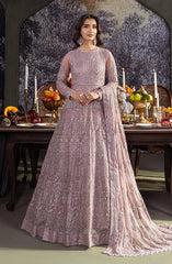 Zarif - Heritage - Embroidered Net - Meraki