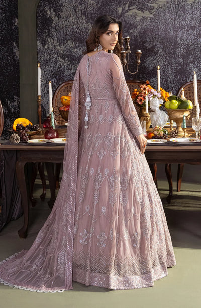 Zarif - Heritage - Embroidered Net - Meraki