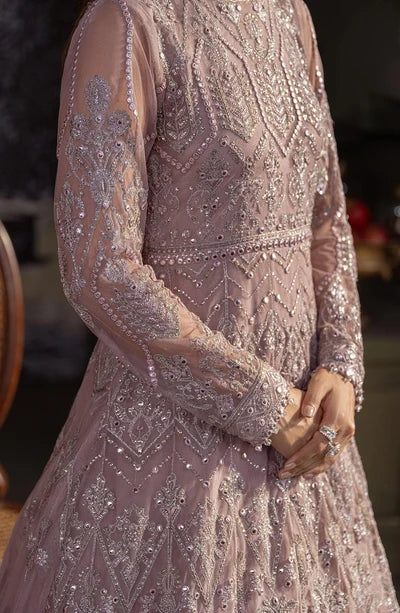 Zarif - Heritage - Embroidered Net - Meraki