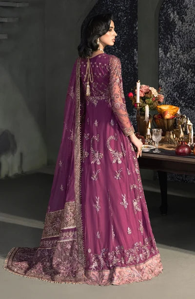 Zarif - Heritage - Embroidered Net - Tiffany