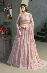 Zarif - Heritage - Embroidered Net - Meraki