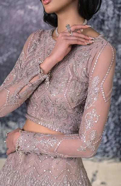 Zarif - Heritage - Embroidered Net - Meraki