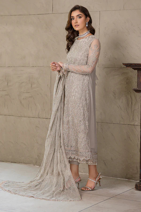 Zarif - Falak - Embroidered Net - ZF 03 CHERYL