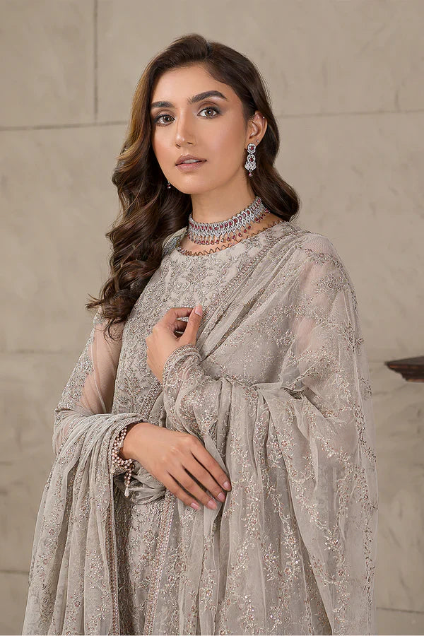 Zarif - Falak - Embroidered Net - ZF 03 CHERYL