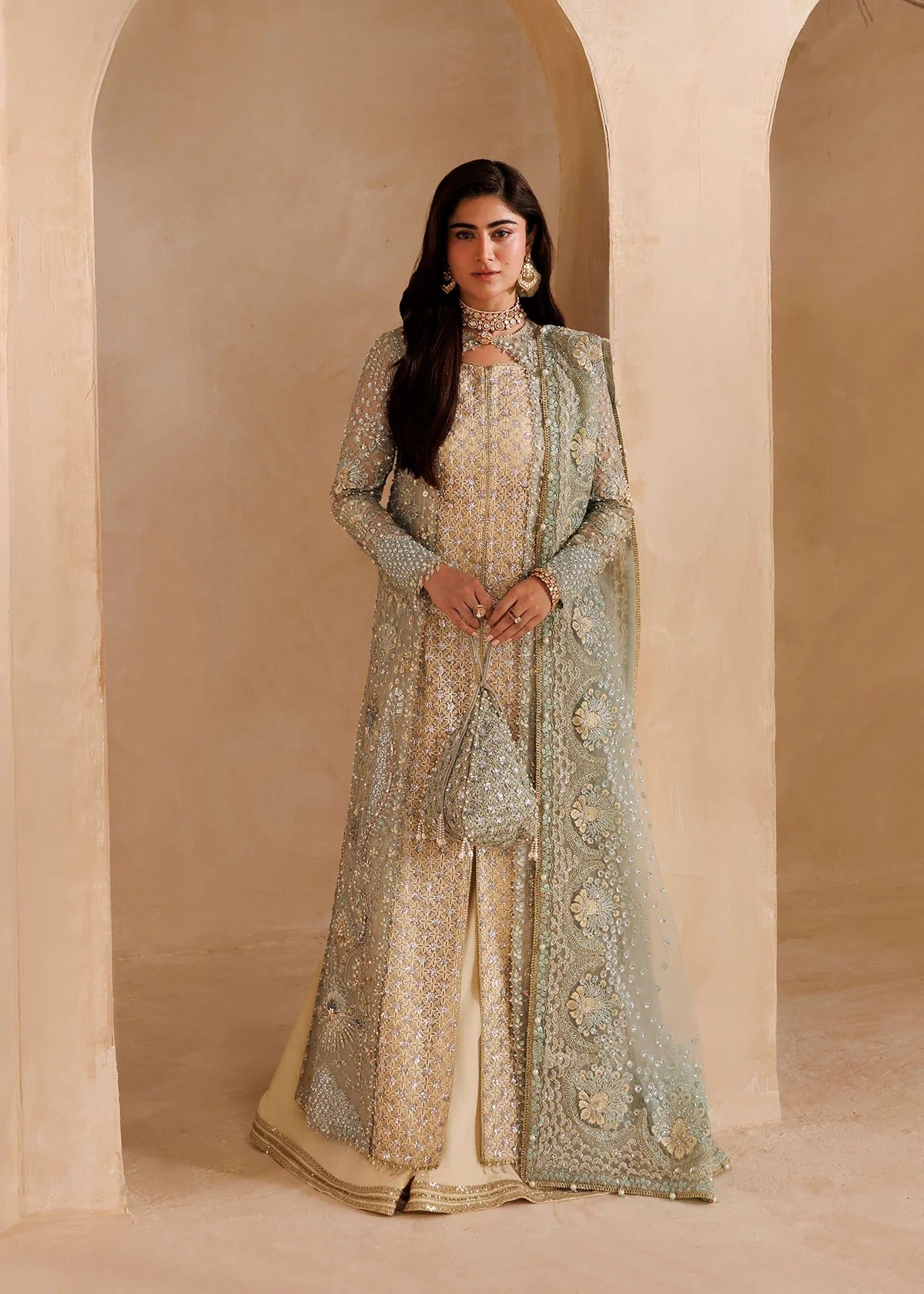 Sardinia - Brides Edit'26 - Handwork Organza - Elysia