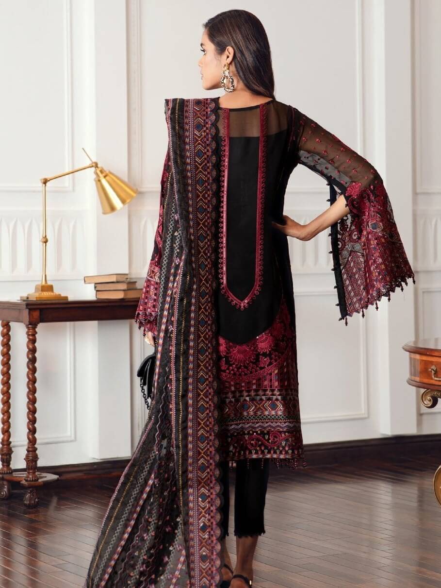 Jazmine - D-08 Black Rococo