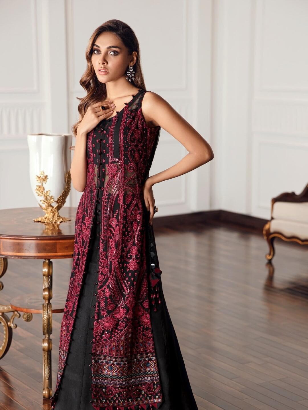 Jazmine - D-08 Black Rococo