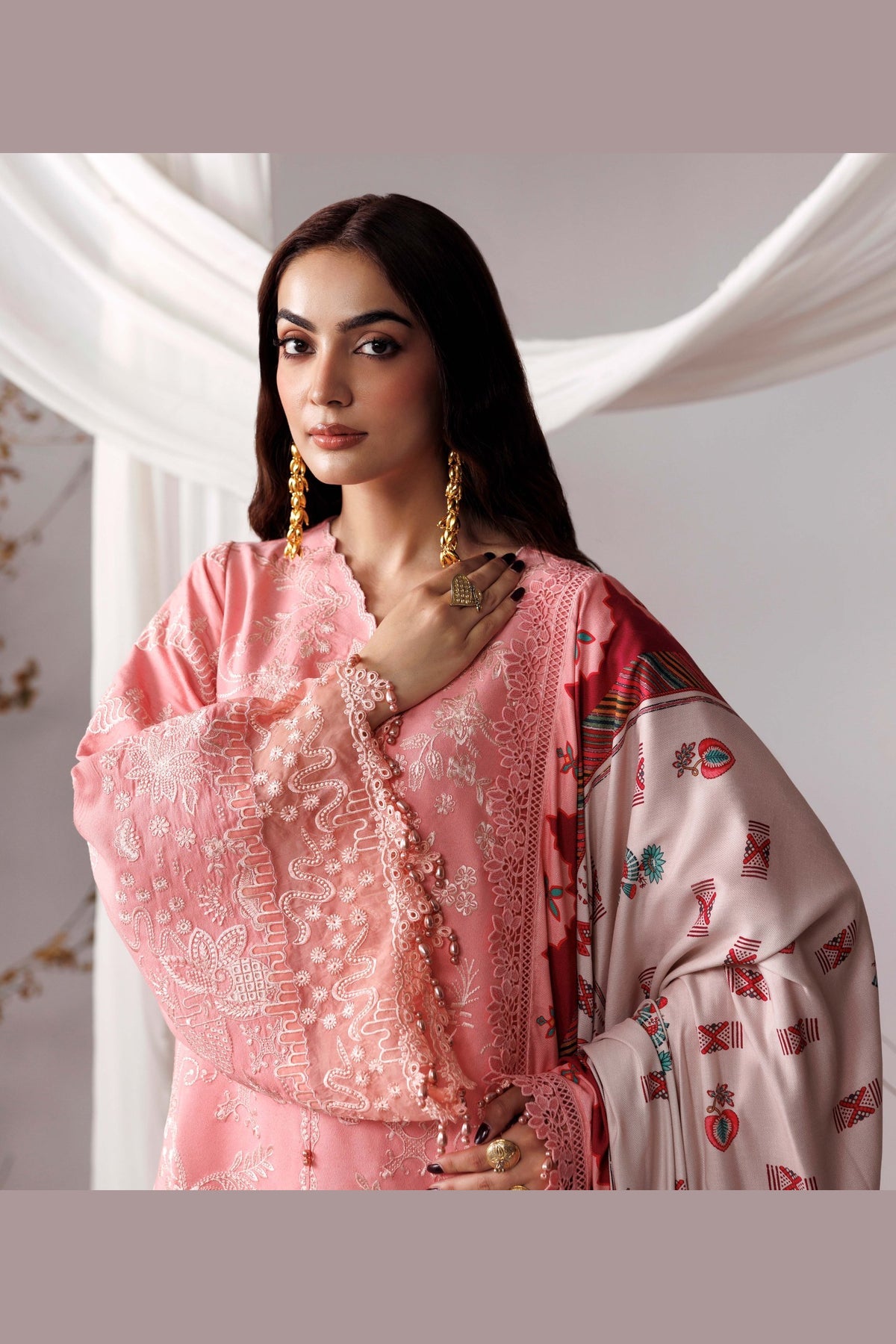 Naqsh Flamingo Pink-00291