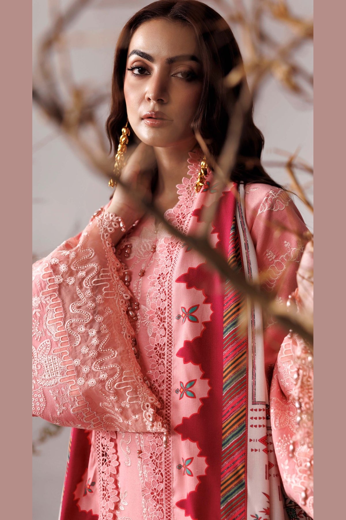 Naqsh Flamingo Pink-00291