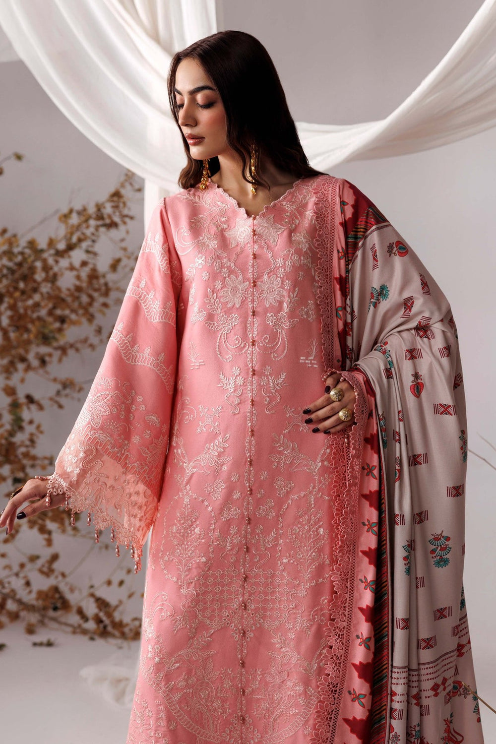 Naqsh Flamingo Pink-00291