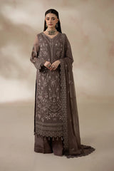 La'Fiora - Imrozia - Embroidered Chiffon -I-280 Oliveira