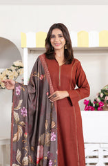 Tawakkal - Laila Plain Leather Peach D-4714