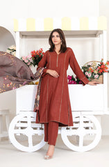 Tawakkal - Laila Plain Leather Peach D-4714