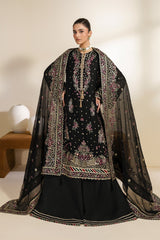 Zarif - Meraki - Embroidered Chiffon - Mehski