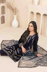 Tawakkal - Minakari Embroidered Velvet D-5278