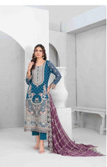 Tawakkal - Afa Embroidered Chiffon D-5101