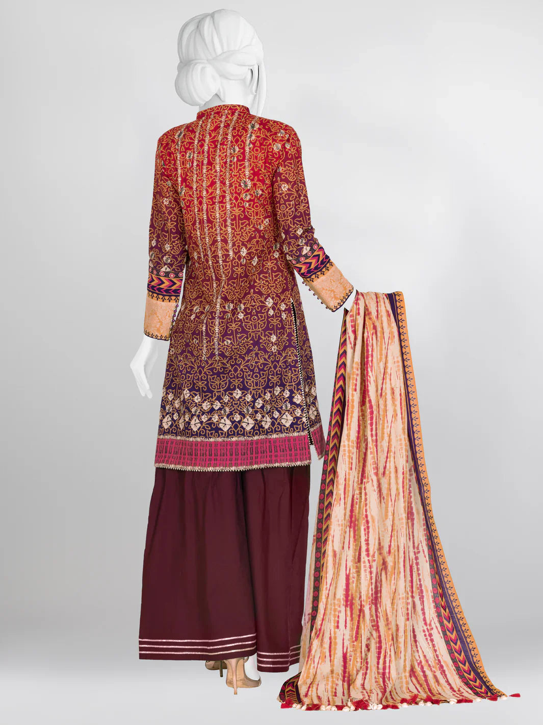 Lawn Printed 3 Piece | PLU-24-1111