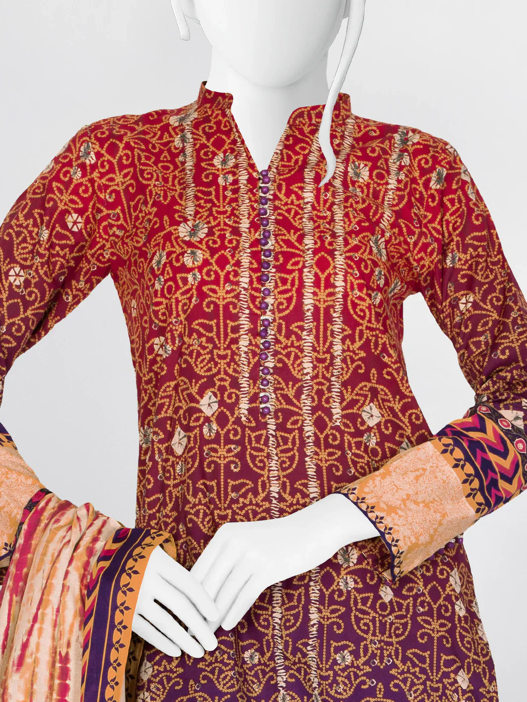 Lawn Printed 3 Piece | PLU-24-1111