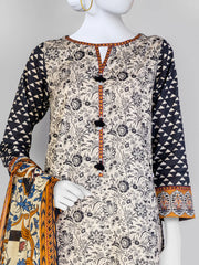 Lawn Printed 3 Piece | PLU-24-1216